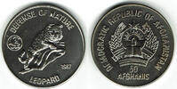 Afghanistan 50 Afghanis Afghanistan, 50 Afghanis, leopard -