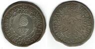 Augsburg 1 Taler (Reichstaler) Reichsstadt Augsburg 1694, mit Titel Leopold I., Stadtpyr / Doppeladler -