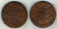Russland 5 Kopeken russia 1779, 5 kopeks, katharina II. -