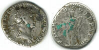Römische Kaiserzeit - Trajanus AR-Denar AR-Denar des Trajanus, Rv.: Felicitas m. Merkurstab, PMTRP COS VI PP SPQR! -