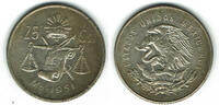 Mexiko 25 Centavos Mexico 1951, 25 Centavos -