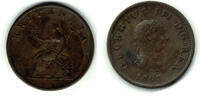 Großbritannien 1/2 Penny great britain half penny 1807, George III. -