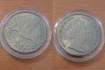 Britische Jungferninseln 5 Dollars british virgin islands, commemorative coin "kolibri" green titanium -