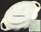 Mettlach / Saarland 1918-1935 Suppenterrine / Suppentopf / Steingut / Jugendstil / Villeroy & Boch/Dekor Milla 2-3