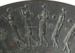 Bundesrepublik Deutschland 1948 Bronzegussteller / Fritz Nuss 2-3