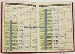 Drittes Reich 1934-1943 4 Dokumente von Margret Kruse / Mitgliedsbuch: Die Deutsche Arbeitsfront / ... 2-3