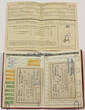Drittes Reich 1934-1943 4 Dokumente von Margret Kruse / Mitgliedsbuch: Die Deutsche Arbeitsfront / ... 2-3