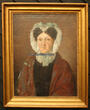 Bayern / Deutschland um 1830 Familienportrait / Biedermeier-Doppelportrait eines Förster Ehepaares 2-3
