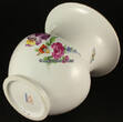 Berlin 1962 - 1992 KPM / Königliche Porzellan - Manufaktur / Vase mit Blumenmalerei, Goldrändern... 2