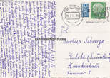Bochum 1956 Ansichtskarte / Postkarte / Stadtpark, Gondelteich 2-3