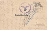 Drittes Reich / ATH / Belgien / Geldern 1940 Ansichtskarte / Postkarte / Feldpost / ATH - Le nouveau Pont 2-3