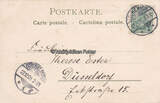 Deutsches Reich 1901 Ansichtskarte / Postkarte / Fröhliche Weihnachten 1-2