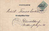 Wiesbaden 1901 Ansichtskarte / Postkarte / Bowling green und Kaiser Friedrichplatz 2-3