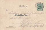 Deutsches Reich 1899 Ansichtskarte / Postkarte / Gruss aus / Liebe und Freundschsft / Jugend und..... 3