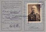 Drittes Reich/Dortmund 1937 Militär-Führerschein des Waffenmeisters Ernst Schmidt 2