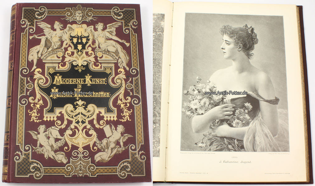 Deutsches Reich um 1895 Moderne Kunst in Meister-Holzschnitten