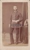 Coblenz/Koblenz Kabinettfoto/Offizier mit Helm -