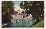 Hannover Ansichtskarte/Postkarte/Hannover/Partie an der Leine  1928 2