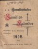 Sauerland  Sauerländischer Familien=Kalender für das Gemeinjahr 1902. 3-4