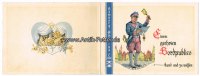 Deutsches Reich O.J. Faltkarte/Hamburg-Amerika Linie/HAPAG/Einem geehrtem Bordpublico kund und zu ... 2-3