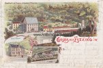 Eveking/Werdohl Litho/Ansichtskarte/Gruss aus Eveking i/W./Gasthof v.d. Crone, Inhaber ... -