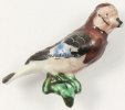 Drittes Reich WHW/Vögel unserer Heimat (Porzellanabzeichen)/Eichelhäher/Tieste Nr. 466 -