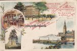1901 Ansichtskarte/Postkarte/Litho/Car Heckel Gruss aus dem Berliner Hof Hamburg ... 3