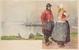 Niederlande/Marken Ansichtskarte/Postkarte/Künstlerkarte/signiert H. Cassiers -