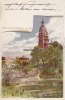 Hamburg 1901 Ansichtskarte/Postkarte/Chromlitho/Künstlerkarte/Botanischer Garten mit Post 2