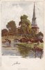 Hamburg/Winterhude Ansichtskarte/Postkarte/Chromlitho/Künstlerkarte/Winterhude. -