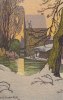 München/Schwabing 1911 Ansichtskarte/Postkarte/Künstlerkarte/signiert E.E. Schlatter/Alte-Mühle in ... 1