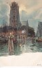 Dordrecht/Niederlande Ansichtskarte/Postkarte/Künstlerkarte/signiert H. Cassiers/Henri Cassiers -