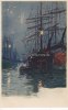Ostende/Belgien Ansichtskarte/Künstler-Postkarte/Ostende Les Bassins -
