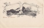Neustrelitz/Prälank Ansichtskarte/Postkarte/Gruss aus Prälank -