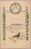 Deutsches Reich 1911 Ansichtskarte/Postkarte/Prägekarte/Fröhliche Ostern. 2-3