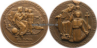 Frankreich/Ozeanien O.J. Bronzemedaille von R.Tschvoin, über St.Peter Chanel(Prister,Missionar,Märtyrer) 1-2