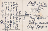 Deutsches Reich 1916 Ansichtskarte / Feldpost / Marine-Schiffspost No.117/4. Torpedoboots-Halbflottille 2-3 + 2-3