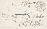 Deutsches Reich Ansichtskarte / Feldpost / Marine-Schiffspost No.117/4. Torpedoboots-Halbflottille -