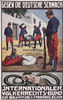Deutsches Reich/Frankreich Ansichtskarte / Postkarte / Künstlerkarte / Internationaler Völkerrechts-Bund -
