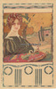 Deutsches Reich um 1900 Ansichtskarte / Postkarte / Künstlerkarte / Jugendstil / Serie 166 No. 5. 1-2