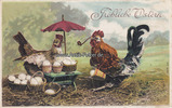 Deutsches Reich O.J. Ansichtskarte / Postkarte / Prägekarte / Fröhliche Ostern 2