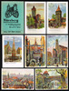 Nürnberg O.J. Künstlerkarten / 12 Ansichtspostkarten nach Aquarellen v. Heinrich Kley in Hülle 2