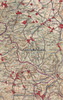 Friedrichroda / Ohrdruf / Mehlis Ansichtskarte / Postkarte / Karte / Nr. 864 / Maßstab 1 : 200.000 -