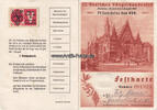 Breslau/Polen Festkarte / 12. Deutsches Sängerbundesfest / 75 Jahrfeier des DSB / 1862-1937 -