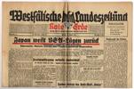 Drittes Reich/Westfalen 27. 1. 1941 Westfälische Landeszeitung Rote Erde / Amtliches Blatt der NSDAP 2-3