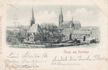 Deutsches Reich 1900 Ansichtskarte / Postkarte / Gruss aus Kevelaer. 2