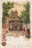 Kevelaer Ansichtskarte / Postkarte / Litho / Erinnerung an Kevelaer / Gnadenkapelle. -