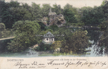 Dortmund Ansichtskarte / Postkarte / Dortmund /Schwanenteich und Grotte an der Kronenburg -