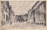 Brilon Ansichtskarte / Postkarte / Brilon. / Bahnhofstraße. -
