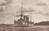 Deutsches Reich O.J. Ansichtskarte / Postkarte / S.M.S. Augsburg schoss den russischen Hafen Libau... 2